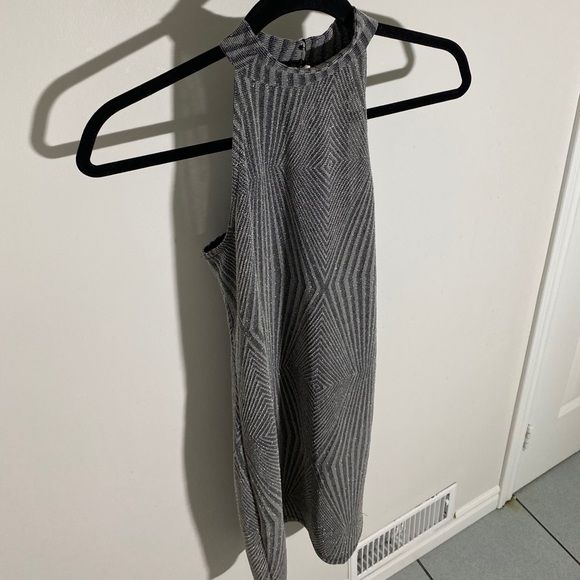 Silver Bodycon Dress - Picture 4 of 7